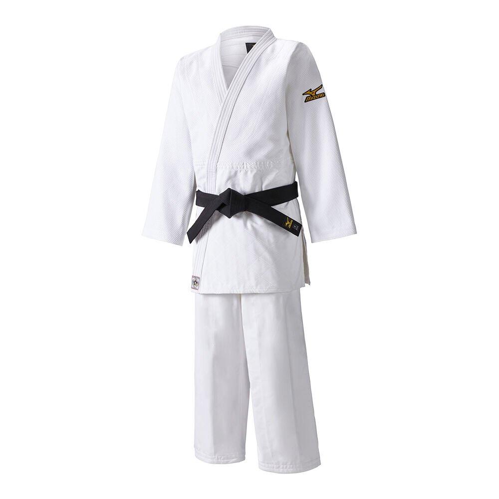 Mizuno Men's Judo Yusho Best IJF White - NVURGQI-80